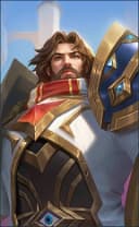 Tigreal wearing the Pasha of Justice skin, in-game portrait