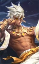 Vale wearing the Windtalker skin, in-game portrait