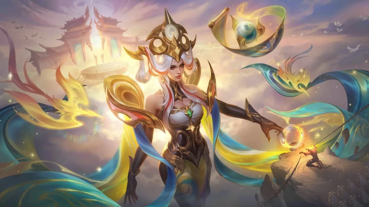 Valentina Celestial Judicator skin artwork