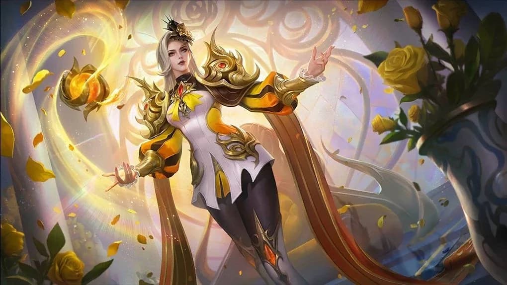 Valentina Grand Gala skin artwork