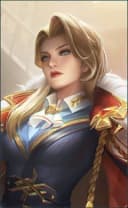 Valentina wearing the Archmagister skin, in-game portrait