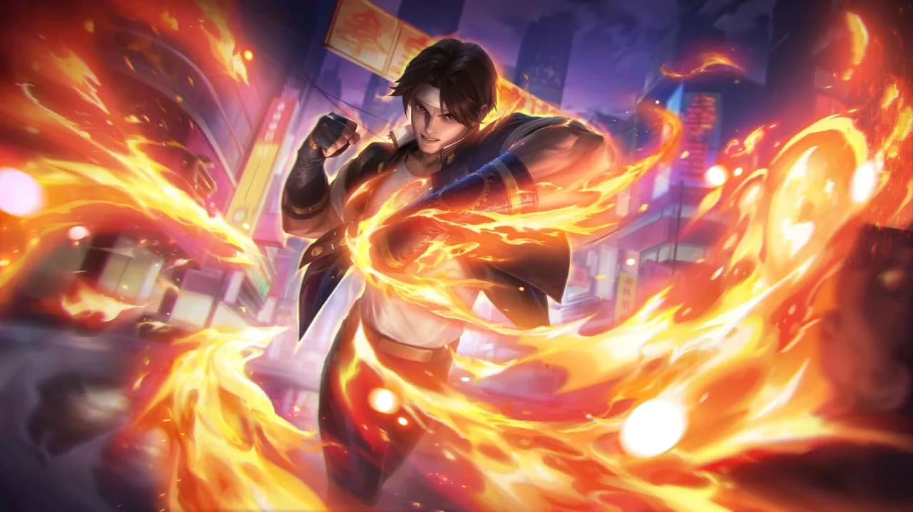 Valir Kyo Kusanagi skin artwork