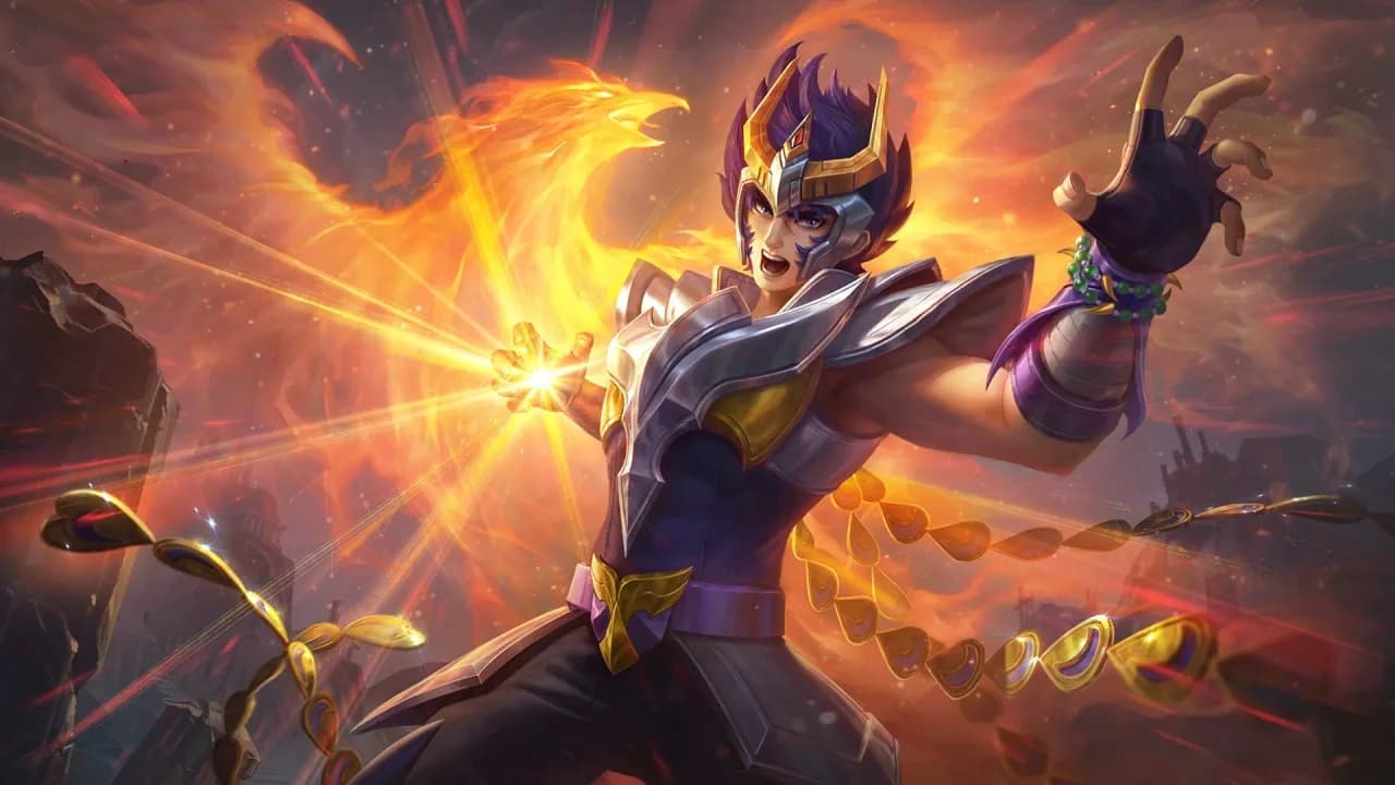 Valir Phoenix Ikki skin artwork
