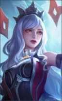 Vexana wearing the Cursed Shackle skin, in-game portrait