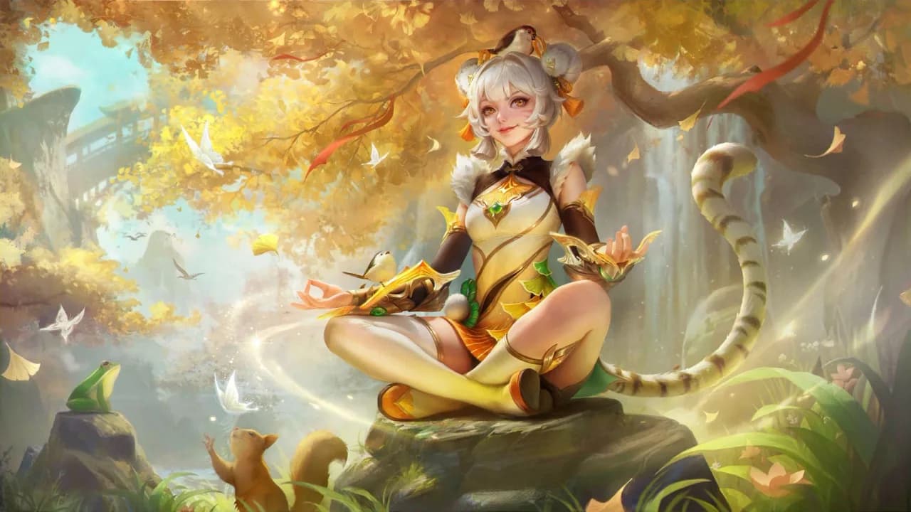 Wanwan Ginkgo's Grace skin artwork
