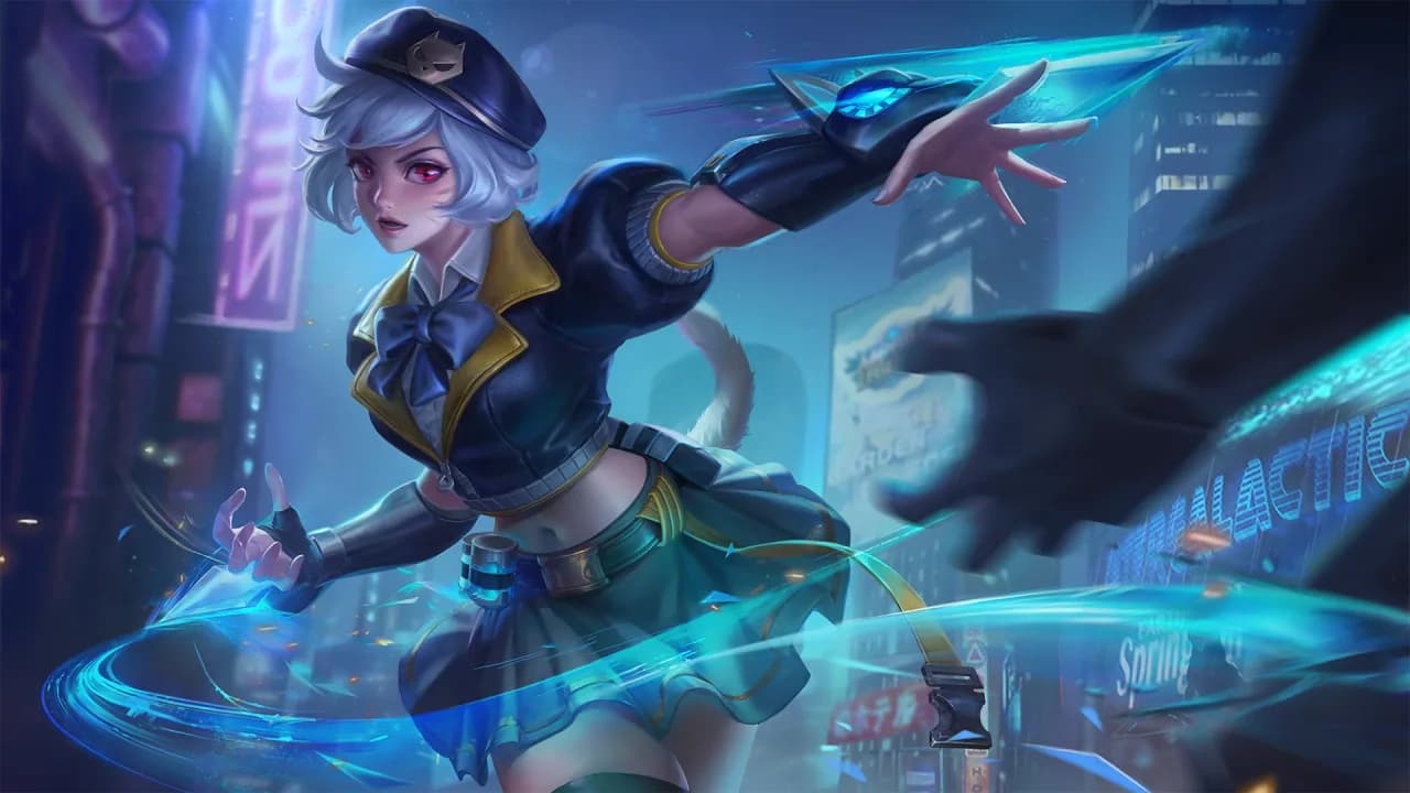 Wanwan Shoujo Commander skin artwork