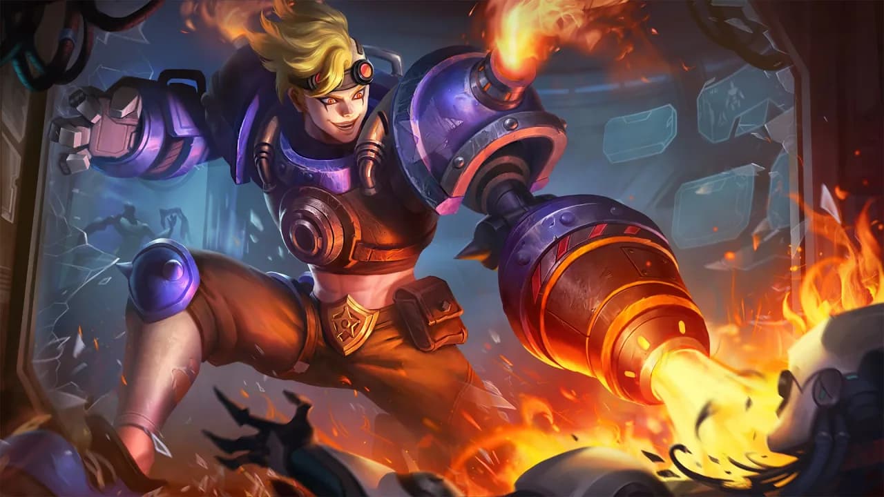 X.Borg Blue Storm skin artwork