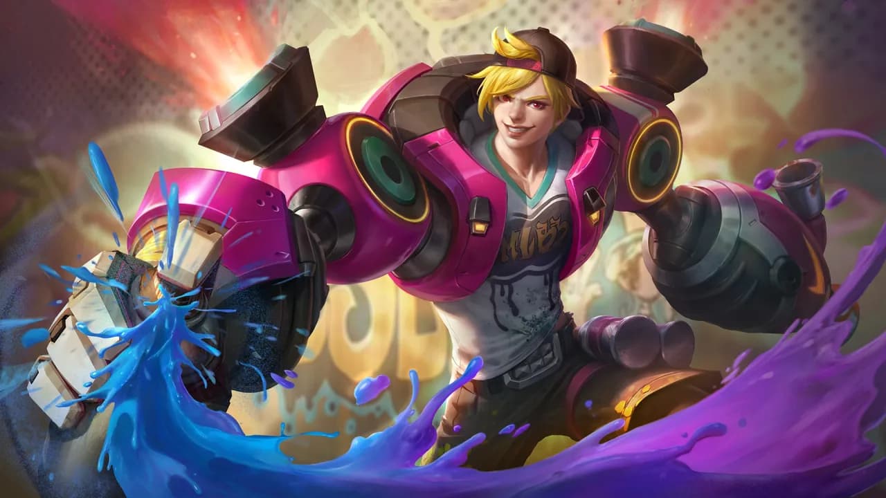 X.Borg Graffiti Fashion skin artwork