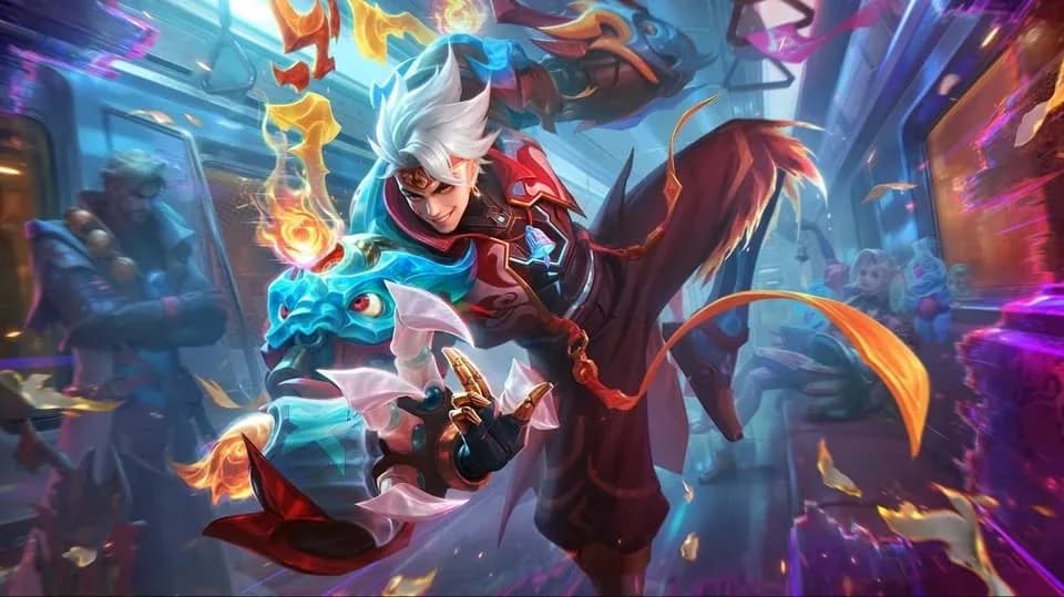 X.Borg Invoker's Flame skin artwork
