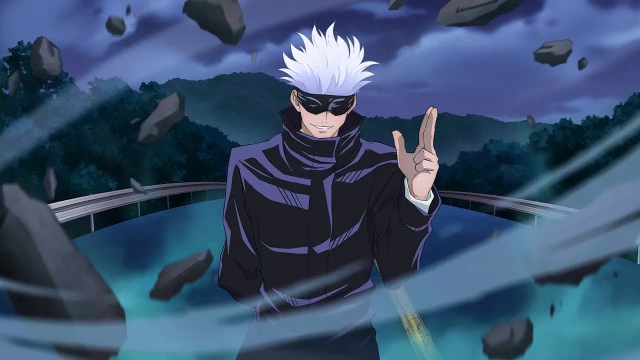 Xavier Satoru Gojo skin artwork