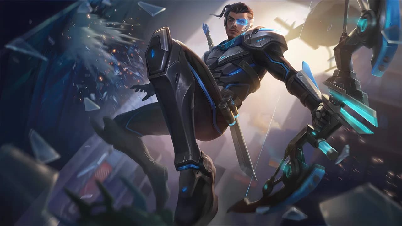 Yi Sun-shin Azure Sentry skin artwork