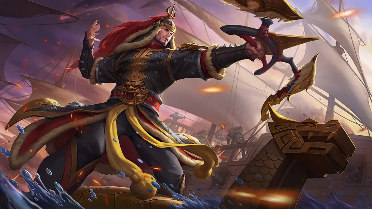 Yi Sun-shin Major General skin artwork
