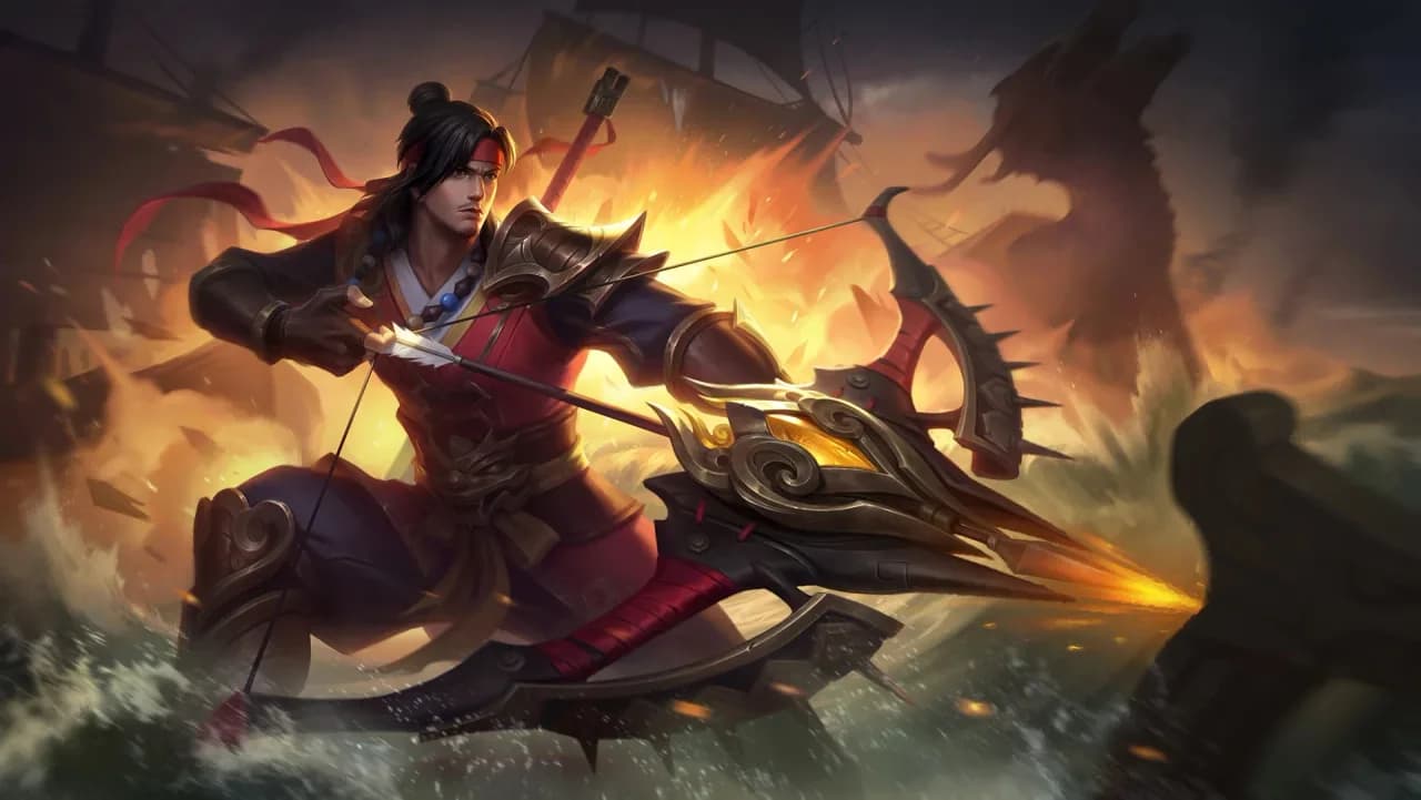 Yi Sun-shin Paenlong Legend skin artwork