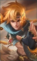 Yin wearing the Fists of Valor skin, in-game portrait