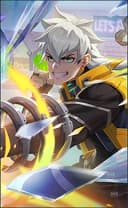 Yin wearing the M-World Yin skin, in-game portrait