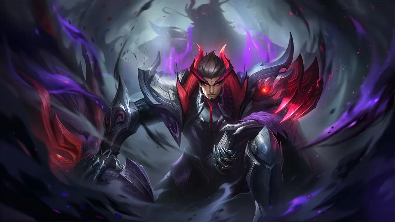 Yu Zhong Black Dragon skin artwork