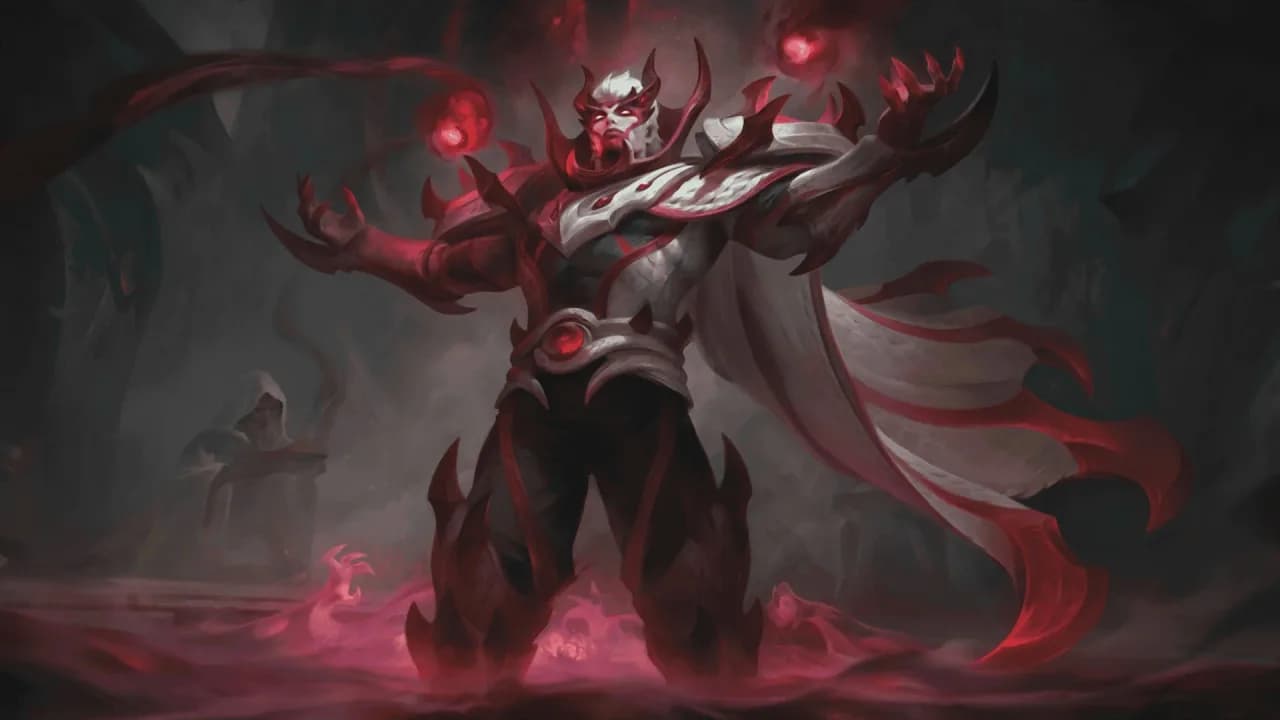 Yu Zhong Blood Serpent skin artwork