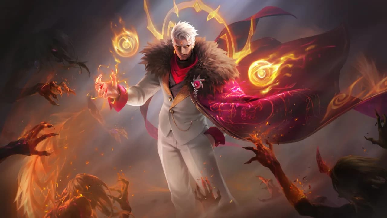 Yu Zhong Exorcist Yu Zhong skin artwork