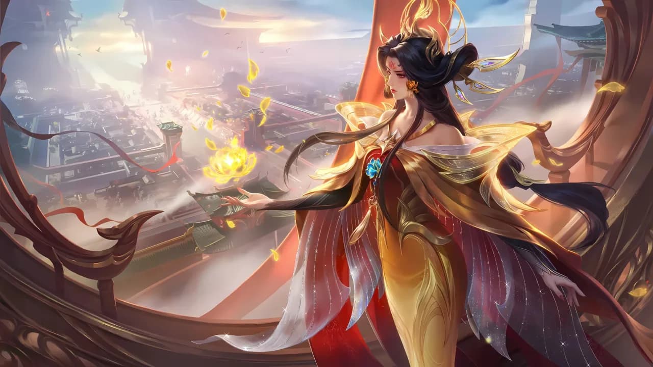 Zetian Celestial Empress skin artwork