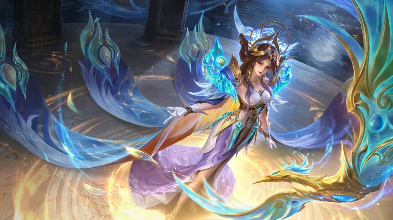 Zetian Sunset Luminance skin artwork