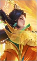 Zetian wearing the Heavenly Splendor skin, in-game portrait