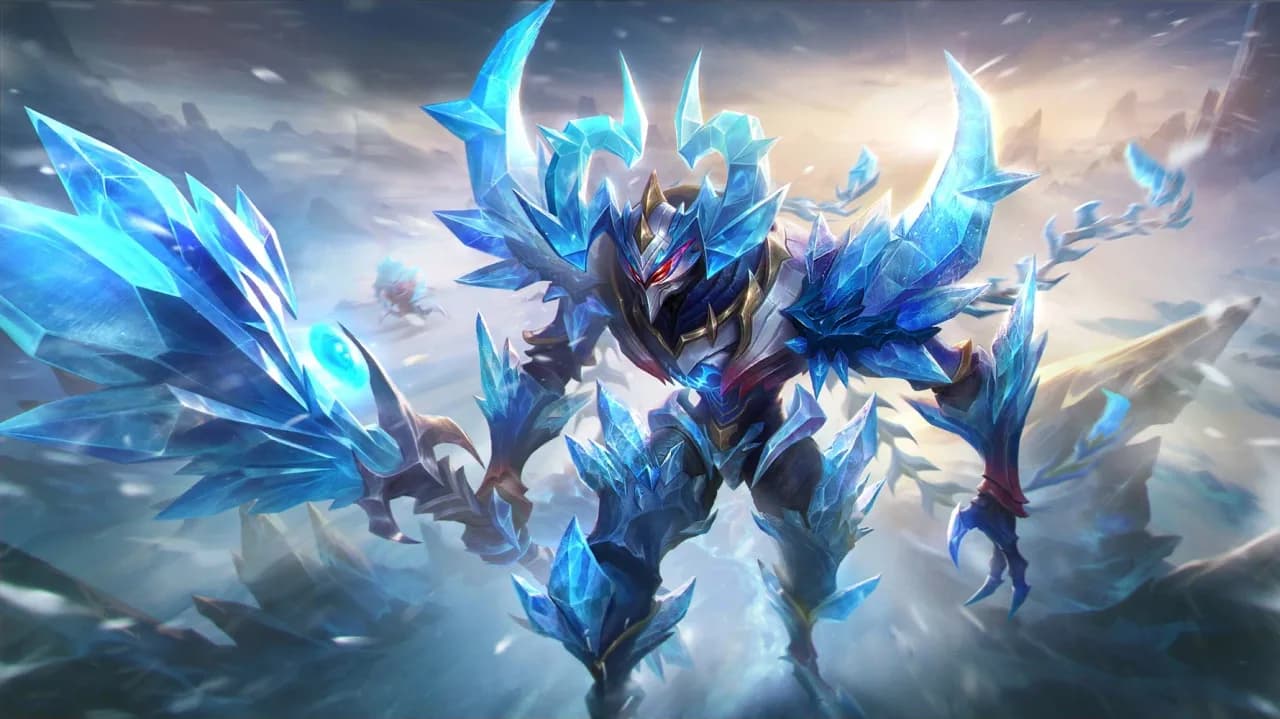 Zhask Icespawn Scourge skin artwork