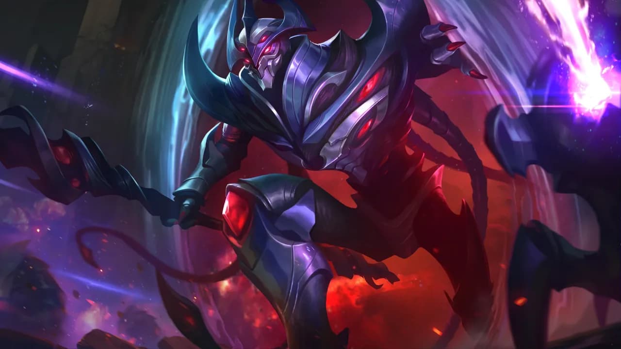 Zhask The King of Swarms skin artwork