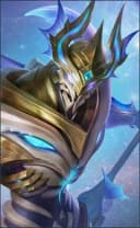 Zhask wearing the Cancer skin, in-game portrait