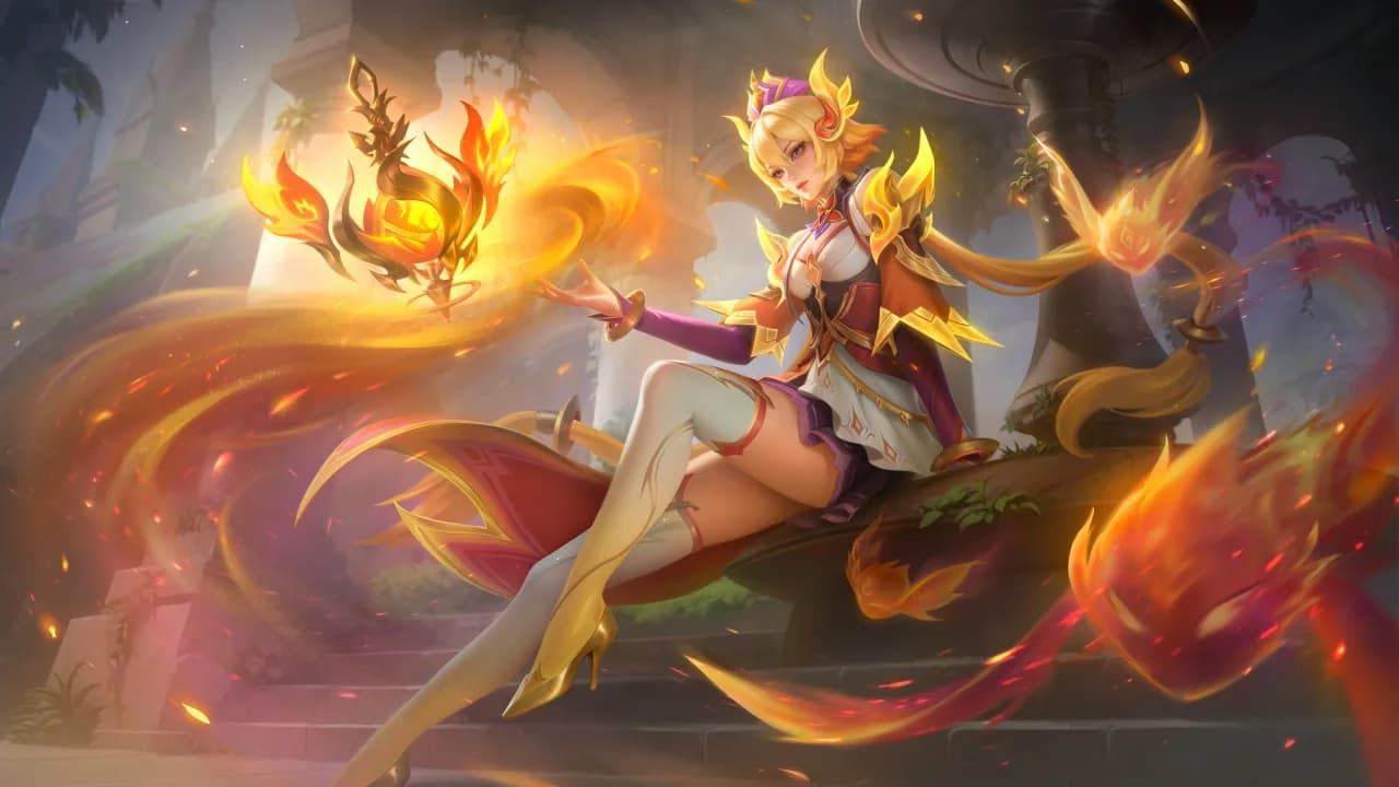 Zhuxin Emberwisp Mystic skin artwork