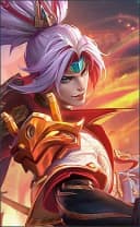 Zilong wearing the Dragon of Prosperity skin, in-game portrait