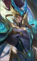 Zilong wearing the Glorious General skin, in-game portrait