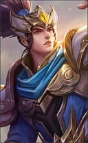Zilong wearing the Loyal Spear skin, in-game portrait