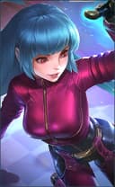 Aurora wearing the Kula Diamond skin, in-game portrait