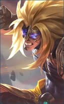 Badang wearing the Fist of Zen skin, in-game portrait
