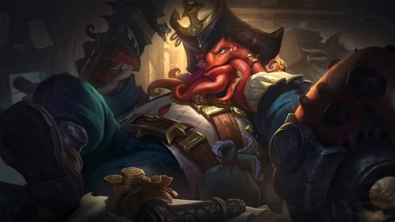Bane Frozen King skin artwork
