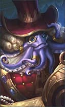 Bane wearing the Castle Master skin, in-game portrait