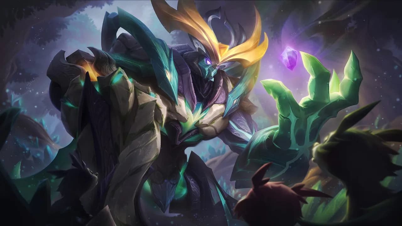 Belerick Emerald Guardian skin artwork