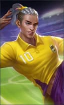 Bruno wearing the Vanguard Elite skin, in-game portrait