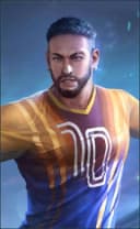 Bruno wearing the Neymar Jr skin, in-game portrait