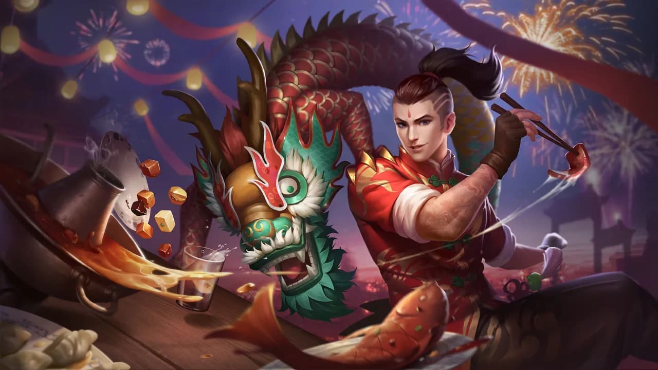 Chou Dragon Boy skin artwork