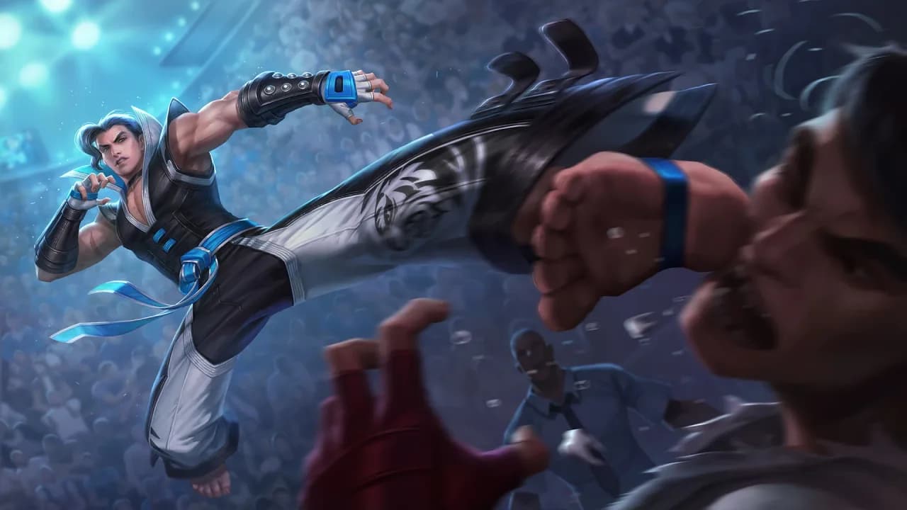 Chou Furious Tiger skin artwork