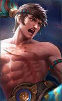 Chou wearing the King of Muay Thai skin, in-game portrait