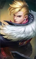Chou wearing the Go Ballistic skin, in-game portrait