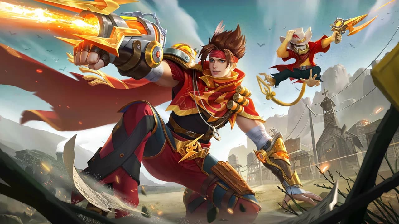 Claude Blazing Trace skin artwork