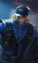 Clint wearing the Operator CL skin, in-game portrait