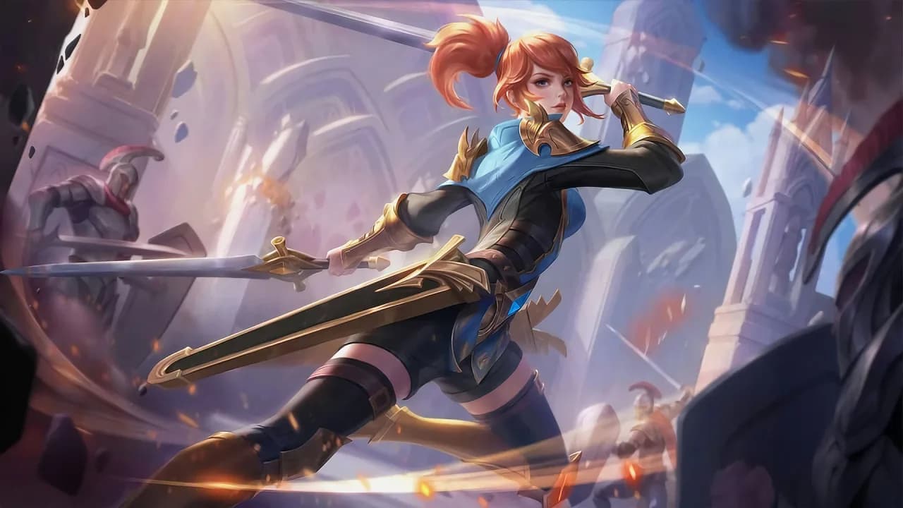 Fanny Imperial Warrior skin artwork