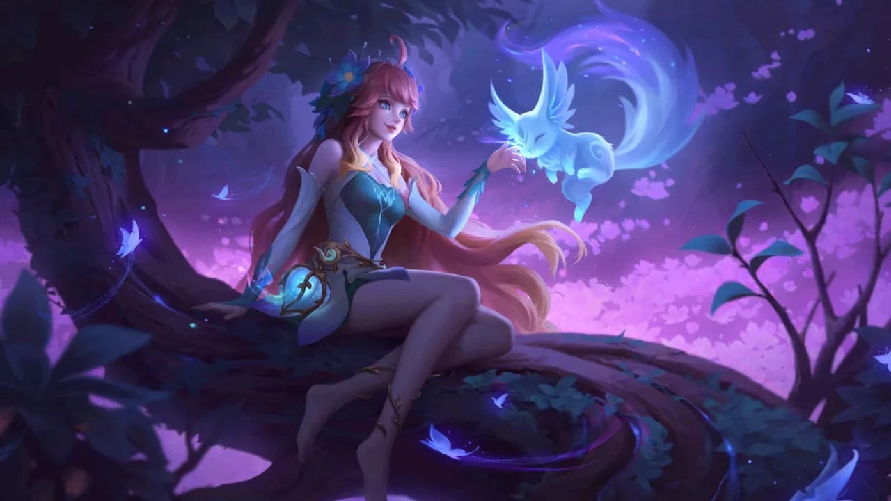 Floryn The Budding Hope skin artwork