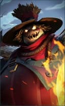Franco wearing the Wheatfield Nightmare skin, in-game portrait