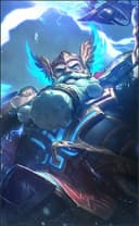 Franco wearing the Valhalla Ruler skin, in-game portrait