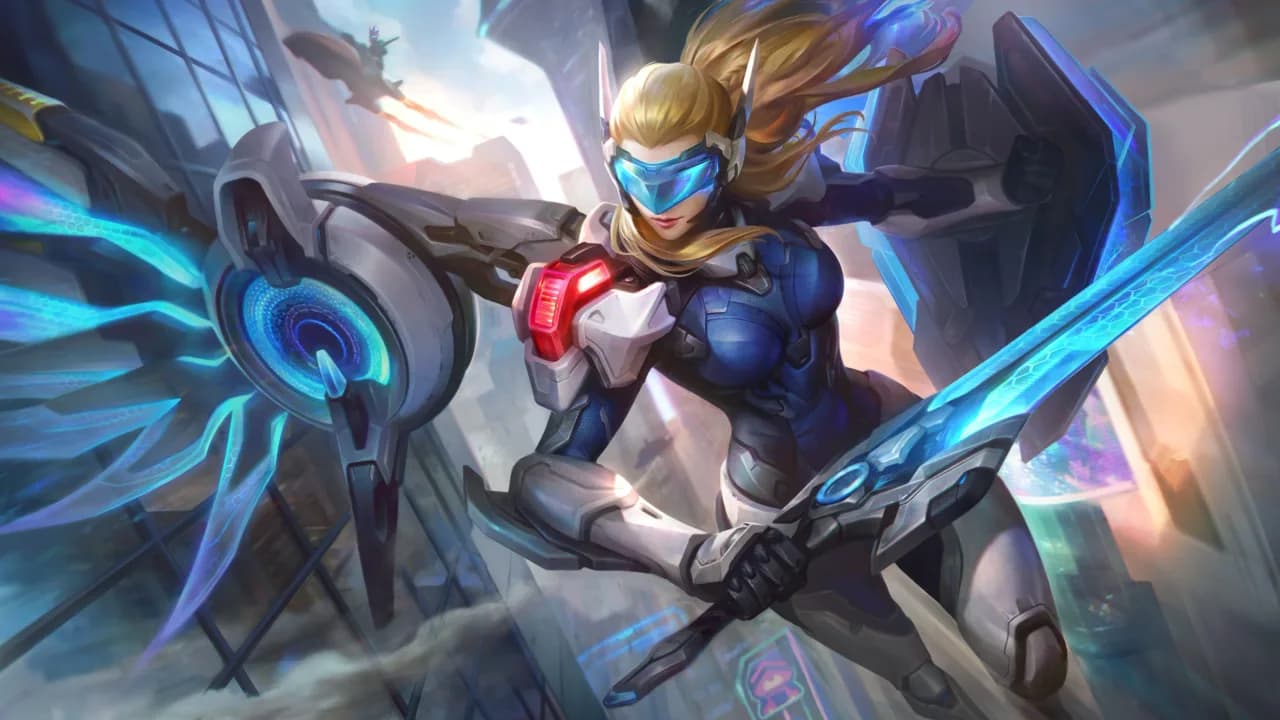 Freya S.A.B.E.R. Manhunter skin artwork